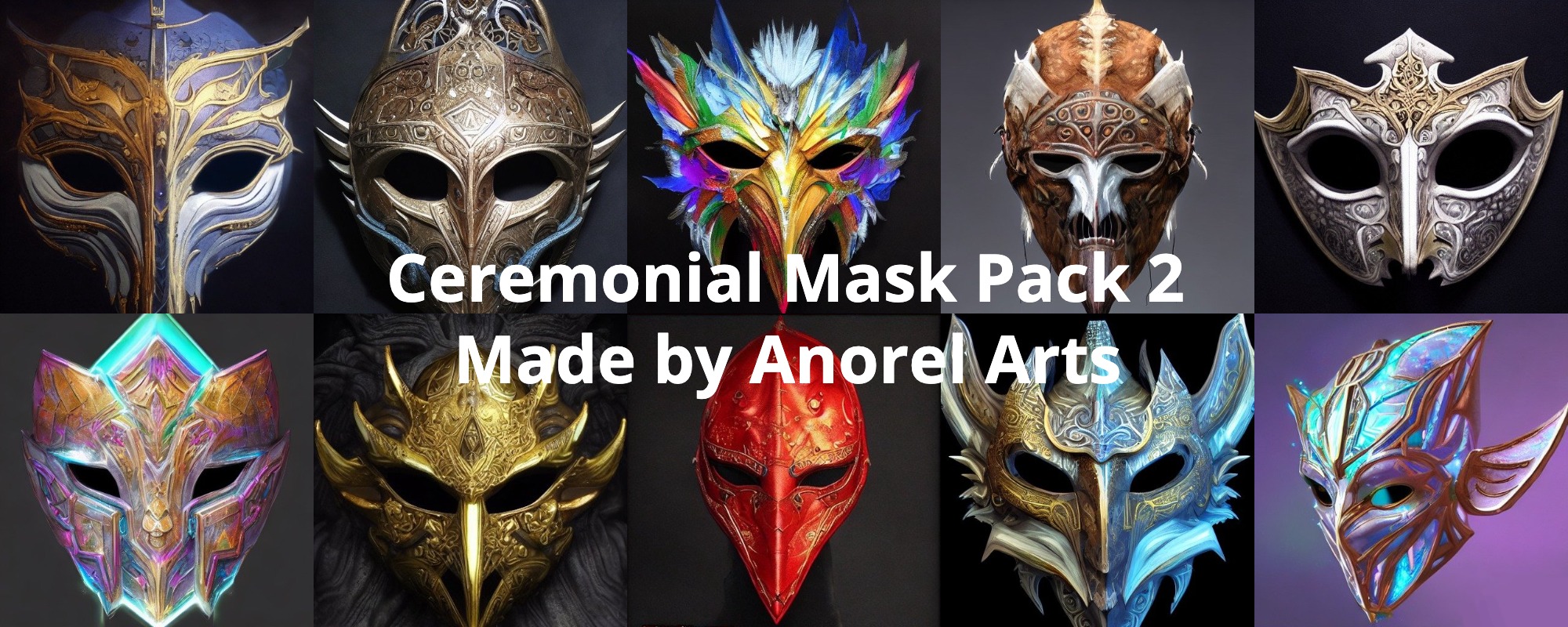 Ceremonial Mask Pack 2