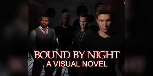 Cover image for Bound by Night - A Visual Novel