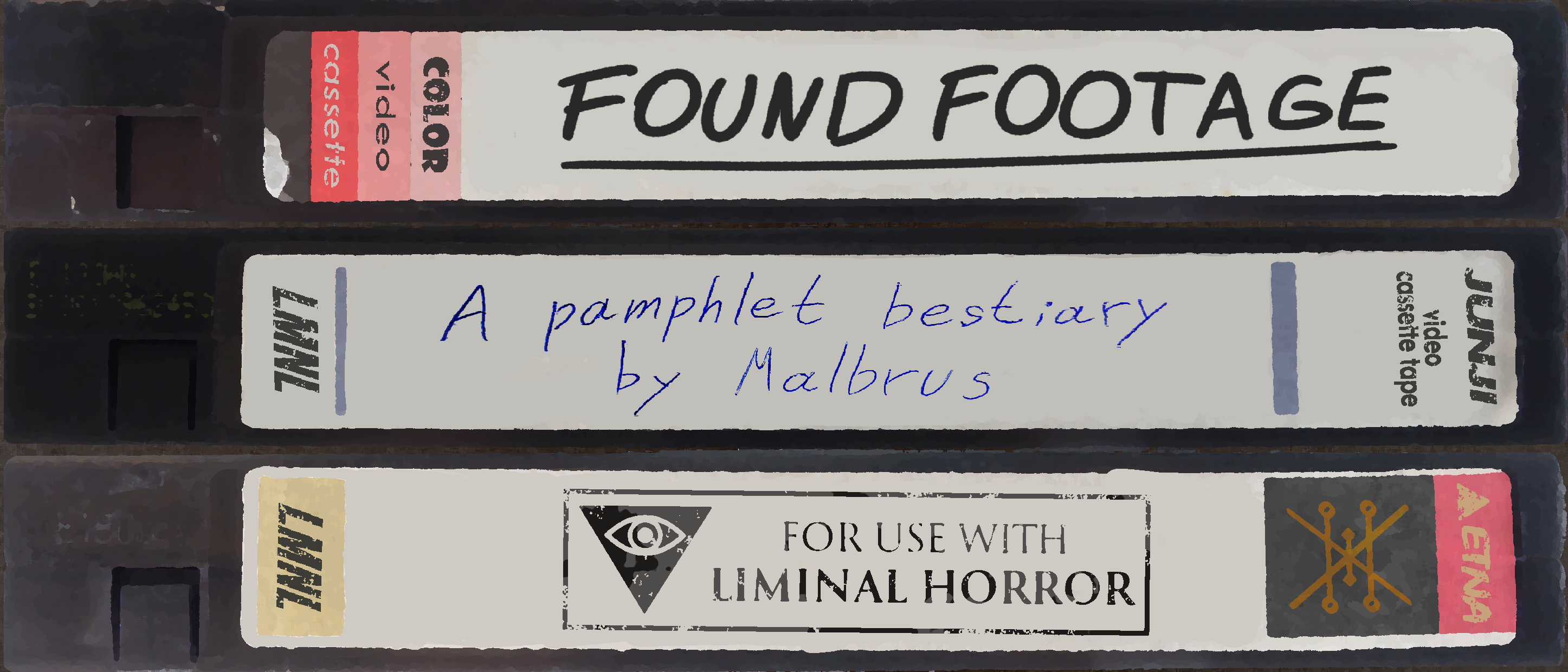 FOUND FOOTAGE: A Pamphlet Bestiary for Liminal Horror