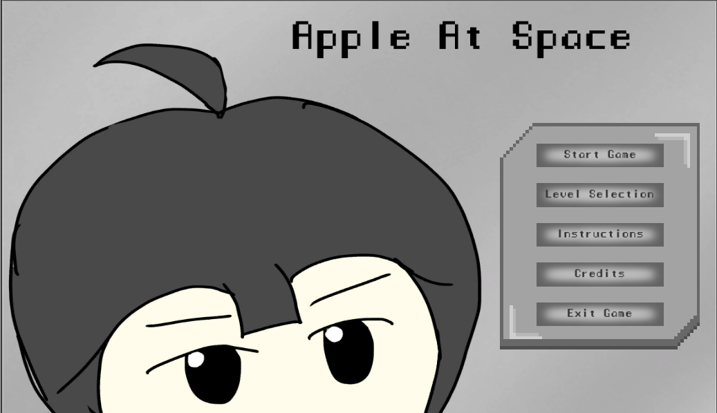 2DPlatformer Apple At Space