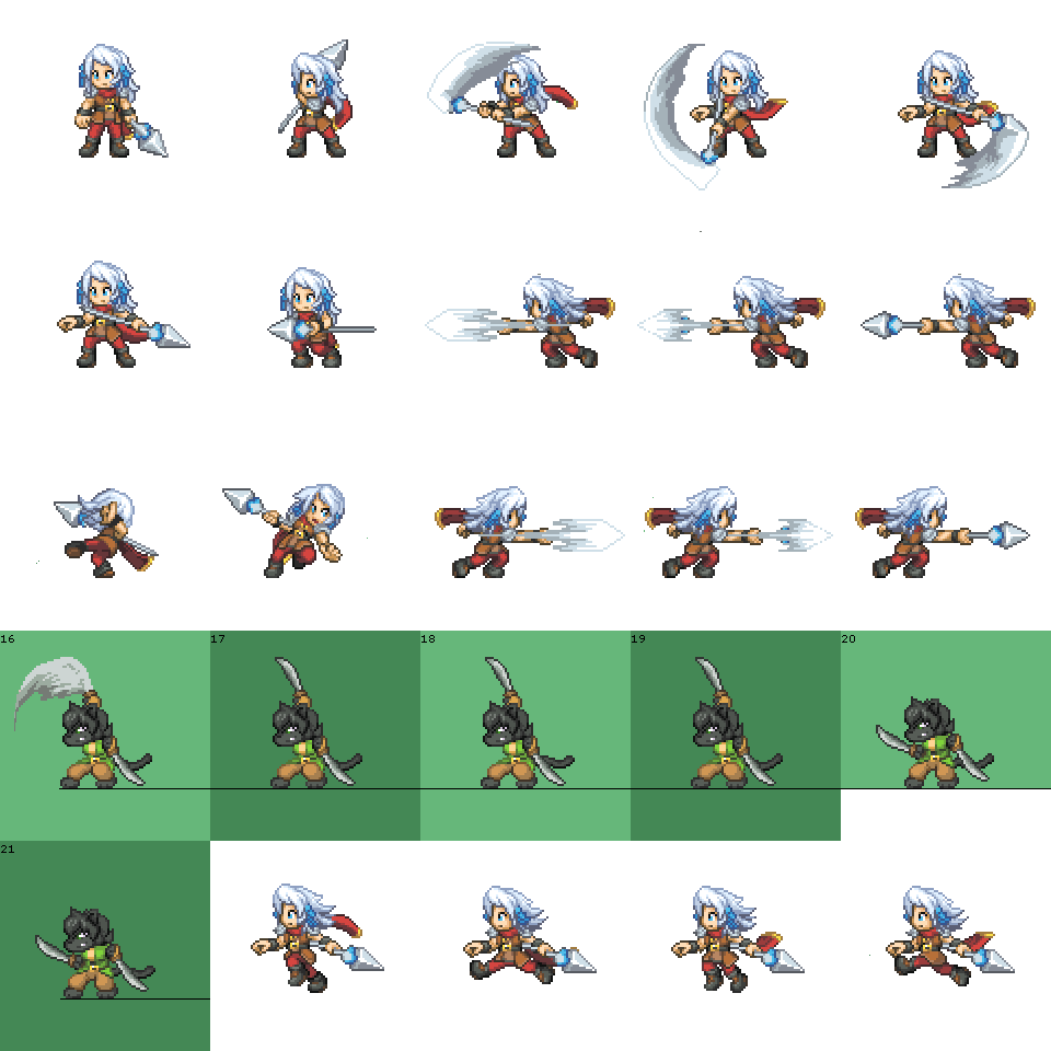 Piper Animation Sprites 2 - Tales of Naturia by Mediahunter1