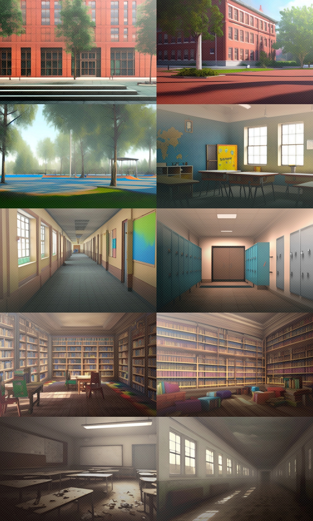 School Anime Scenery Background Wallpaper  Anime background, Anime  classroom, Episode interactive backgrounds