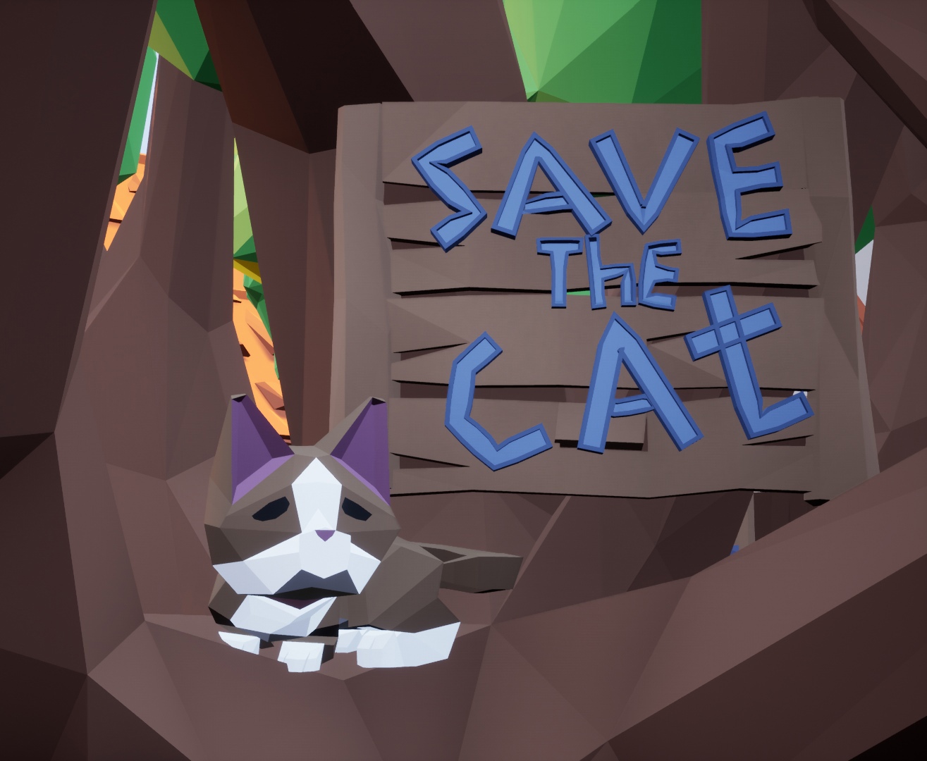 Игра спаси котенка