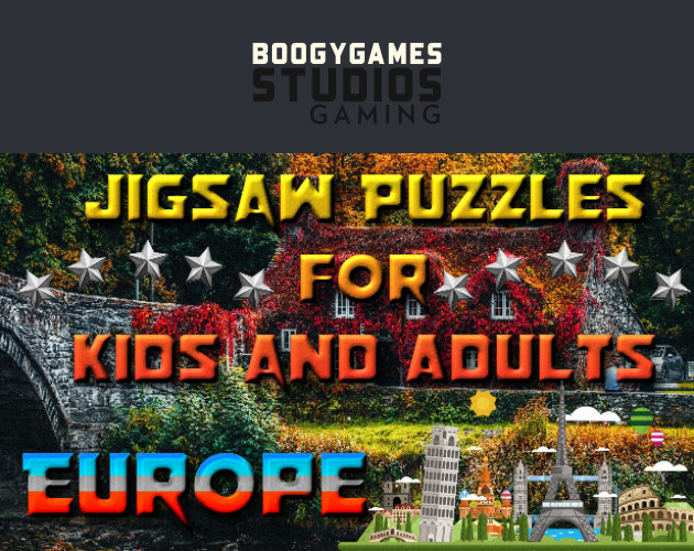 Jigsaw Puzzles for Kids and Adults - Europe