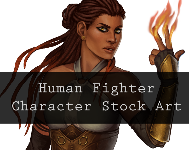 Human Fighter 2 Stock Art by Alex Coggon