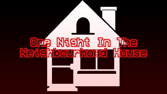 Cover image for One night in the neighbourhood house