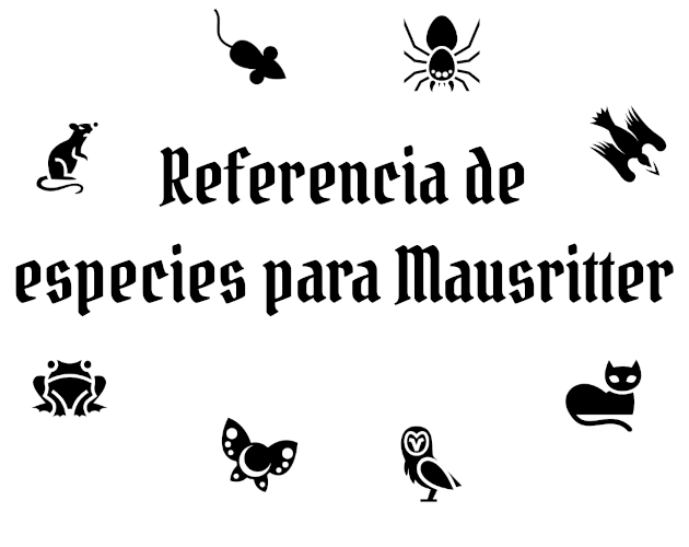 Cover image for Referencia de Especies para Mausritter