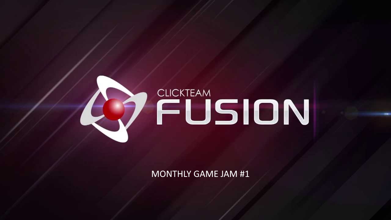 Clickteam Fusion 2.5 Monthly Game Jam 1 Logo