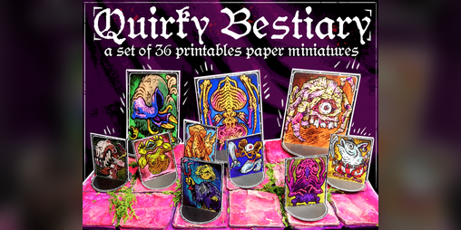 Cover image for Quirky Bestiary