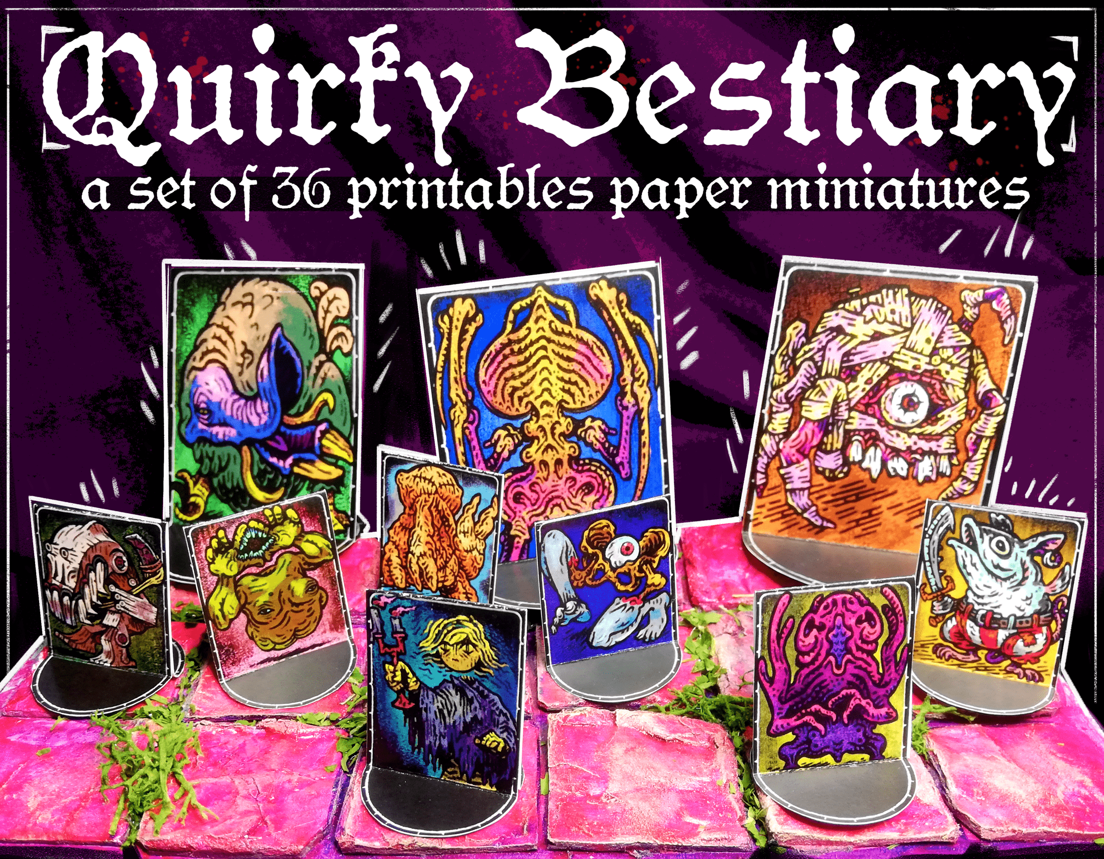 Cover image for Quirky Bestiary
