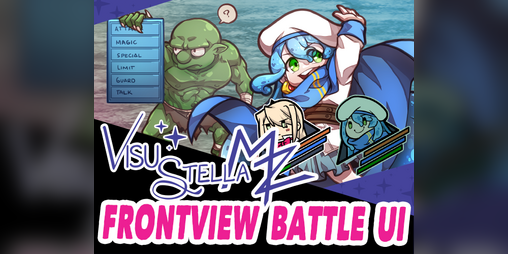 Cover image for Frontview Battle UI plugin for RPG Maker MZ
