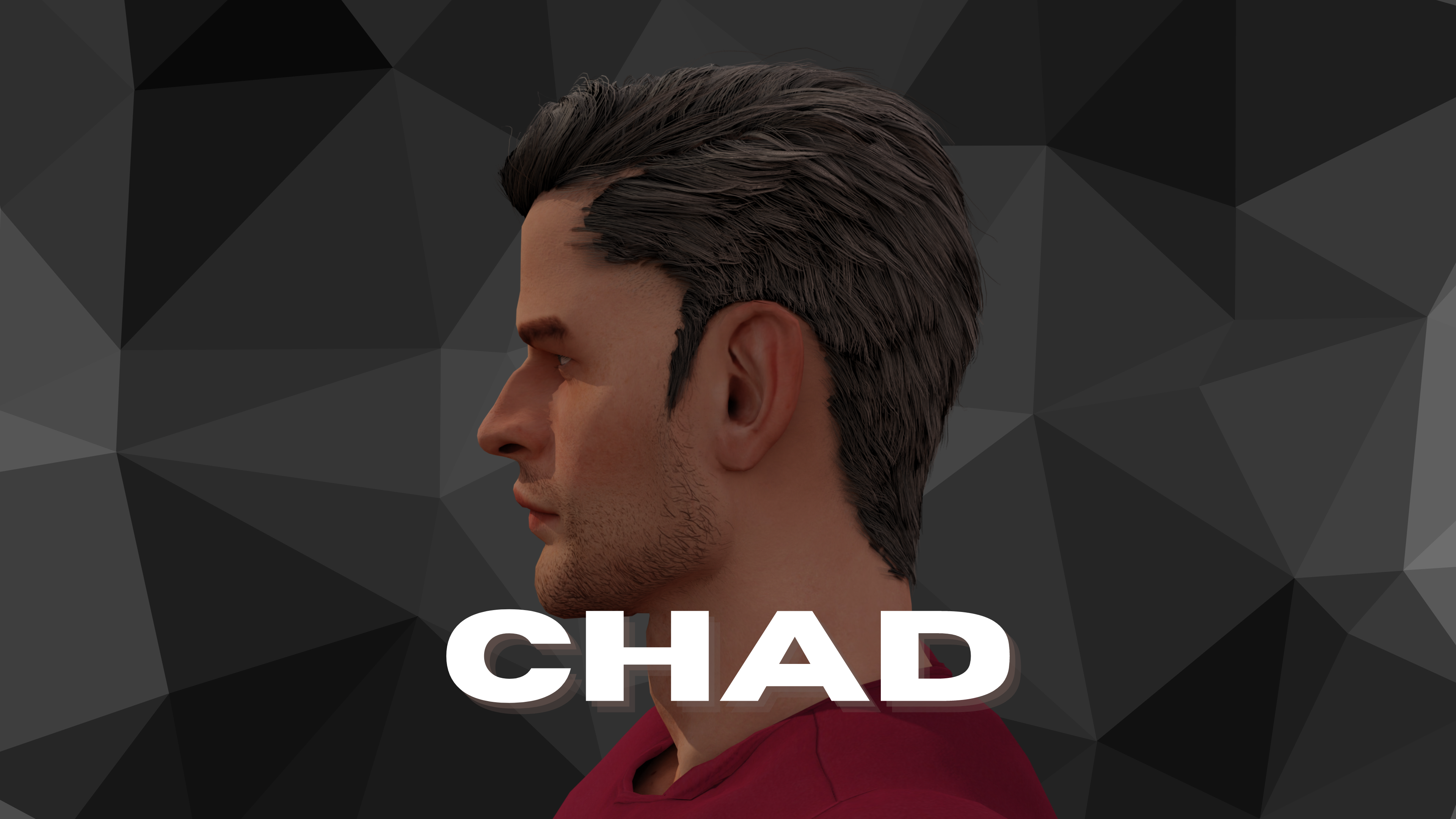 Chad - Rigged with PBR Textures