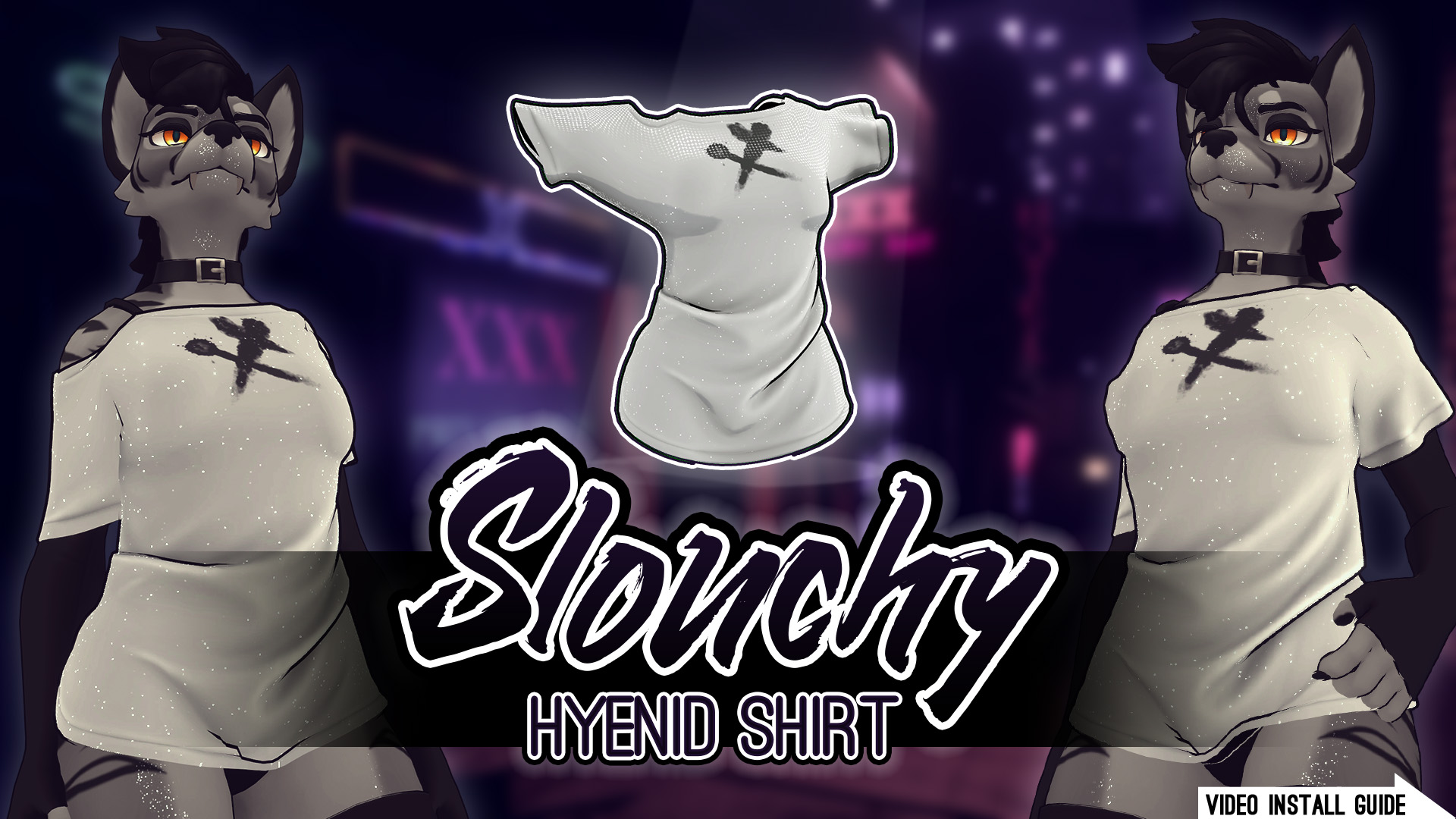 VRChat Slouchy Hyenid Shirt
