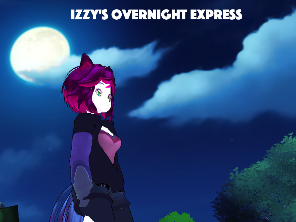 Cover image for Izzy's Overnight Express
