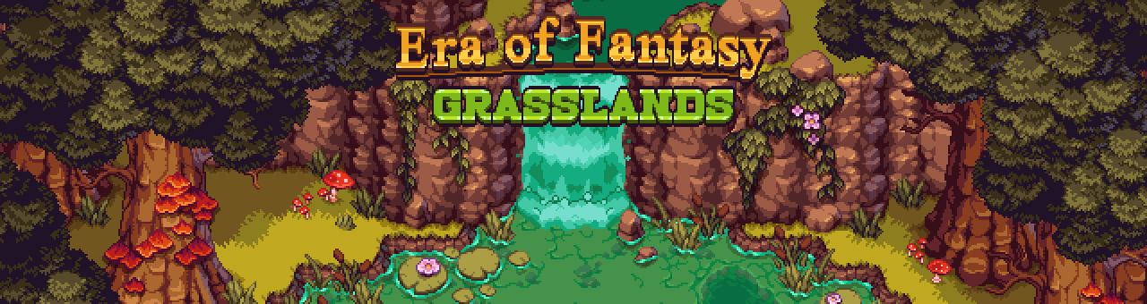 Era of Fantasy: Grasslands - Pixelart Asset Pack