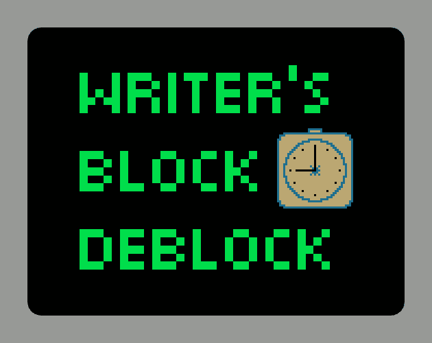 Cover image for Writer's Block Deblock