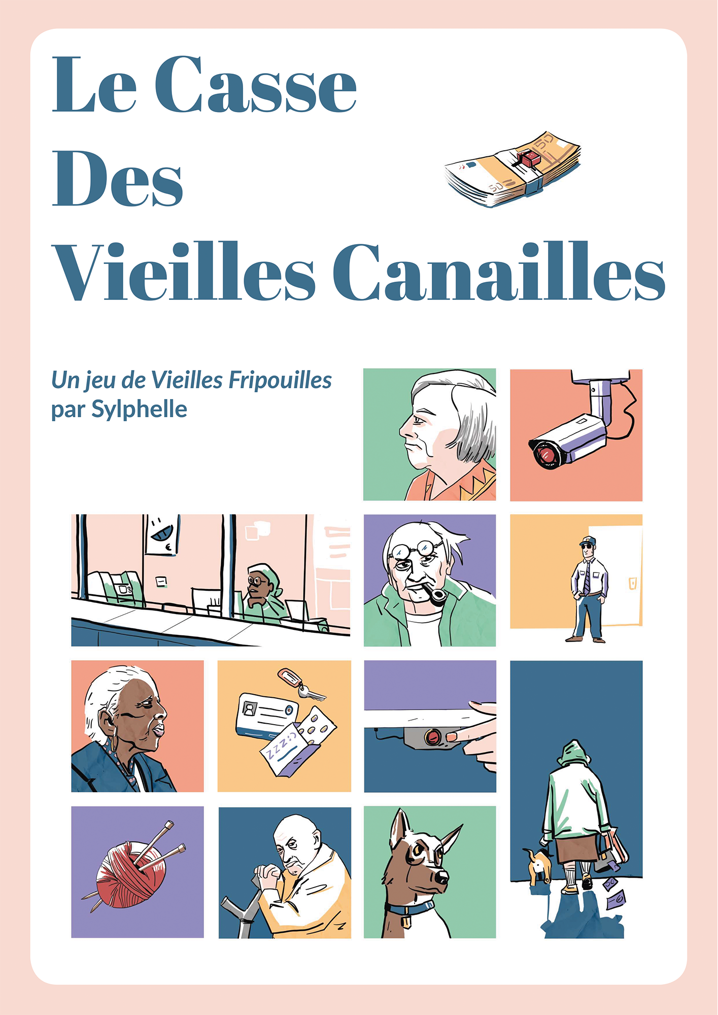 Cover image for Le casse des vieilles canailles