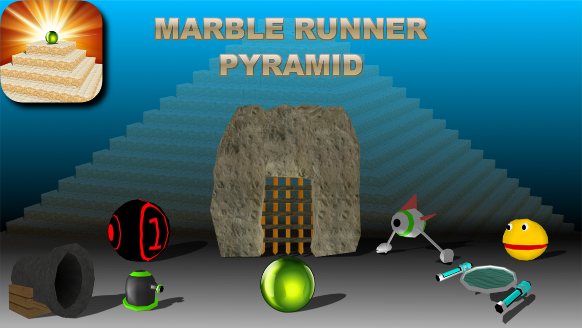 Marble Runner Pyramid