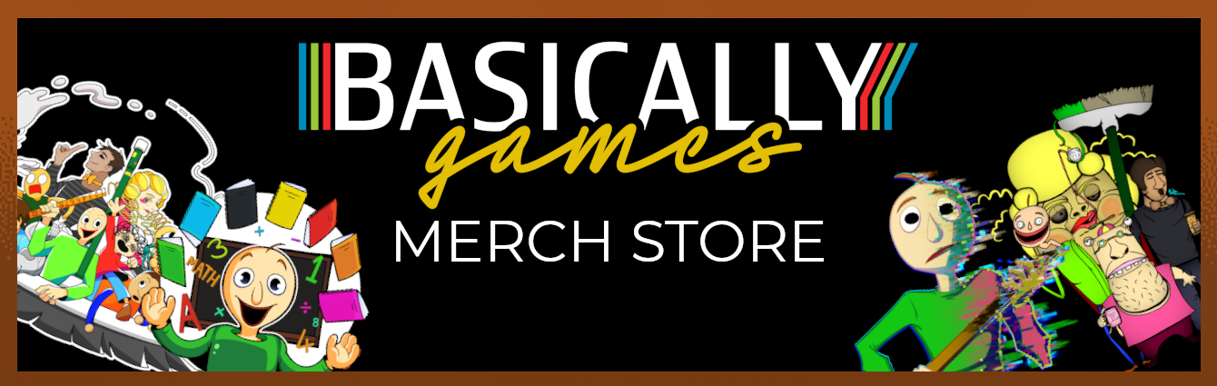 The official online store for Baldi's Basics merch!