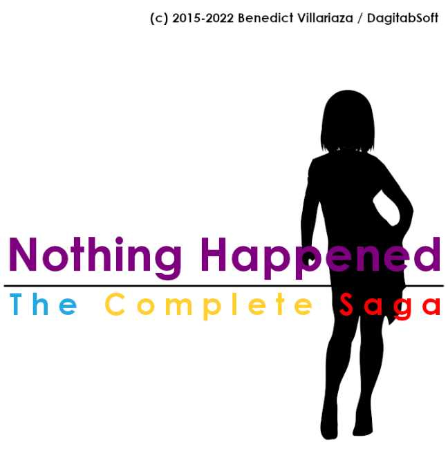 Cover image for Nothing Happened: The Complete Saga