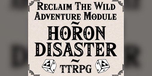 Cover image for Horon Disaster for RtW