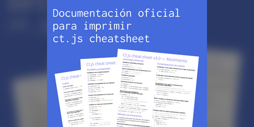 Cover image for CT.js Cheatsheet Spanish (Es)