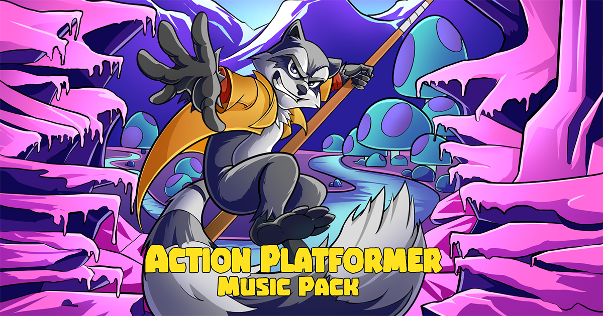 Action Platformer Loops Music Pack