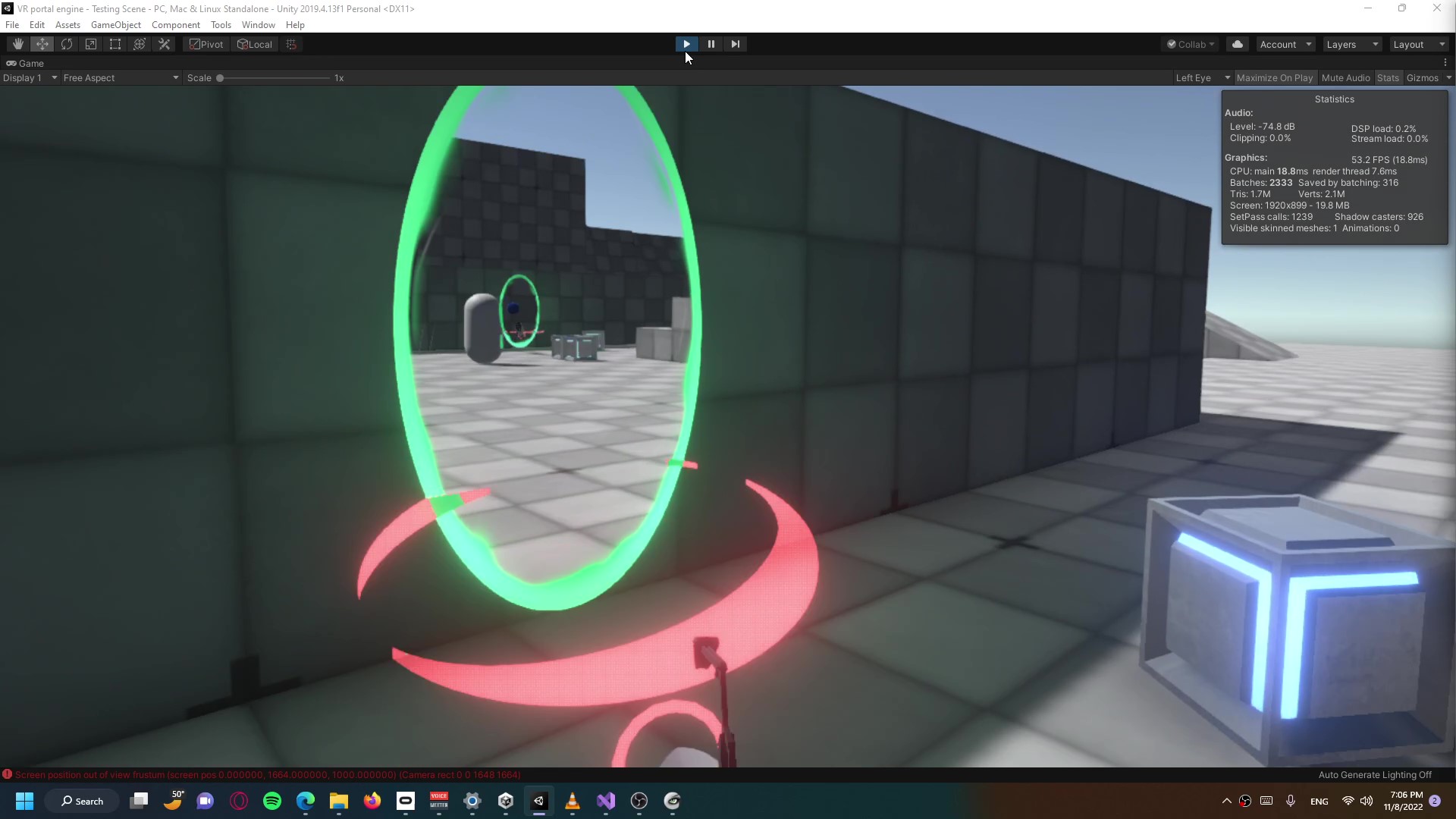 Cover image for VR Portaling Demo