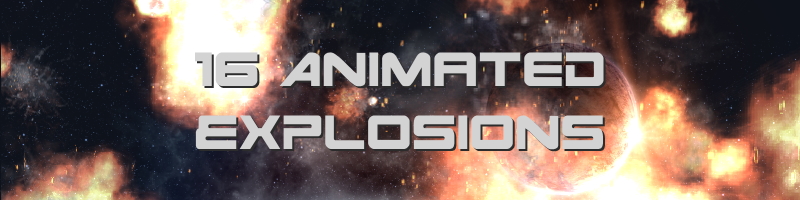 Explosion Sprite Asset Pack by Matt Lloyd