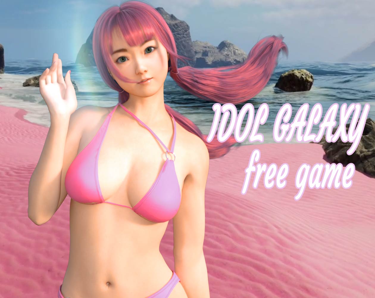 ☆IDOL GLAXY Fun at Pink Beach with DODOYA
