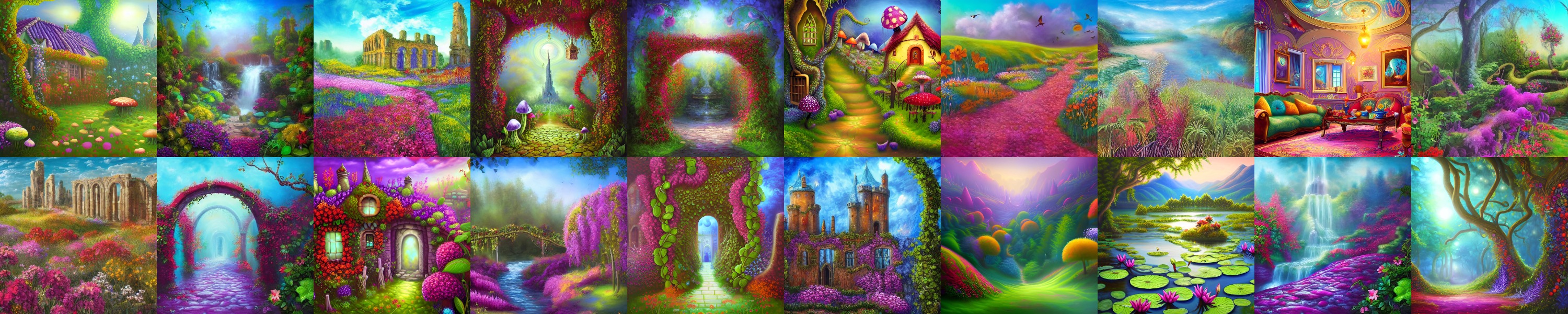Enchanted Kingdom Background Pack 1