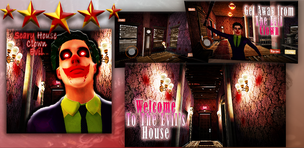 Cover image for Scary House Clown Evil