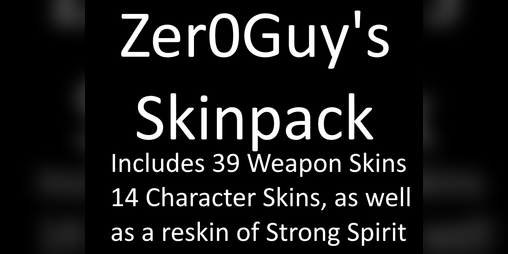 Cover image for Zer0Guy's Skin Pack