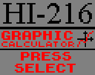 HI-216 GRAPHIC CALCULATOR