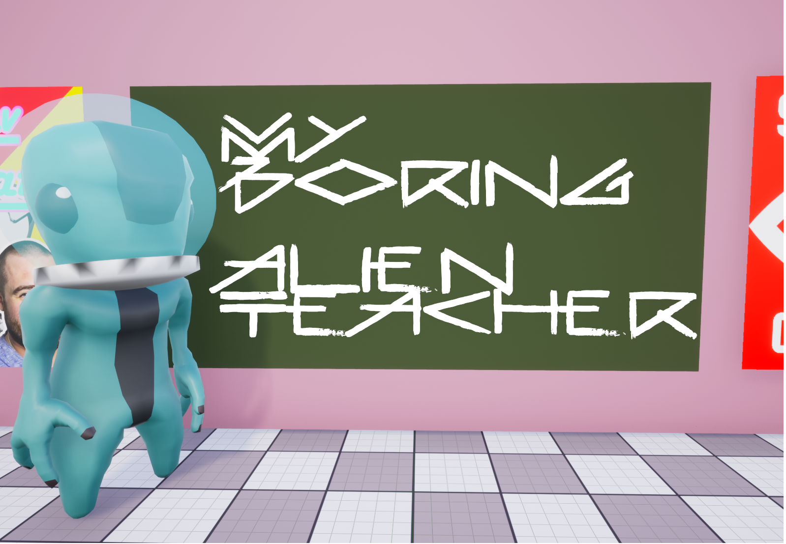Cover image for My boring Alien Teacher