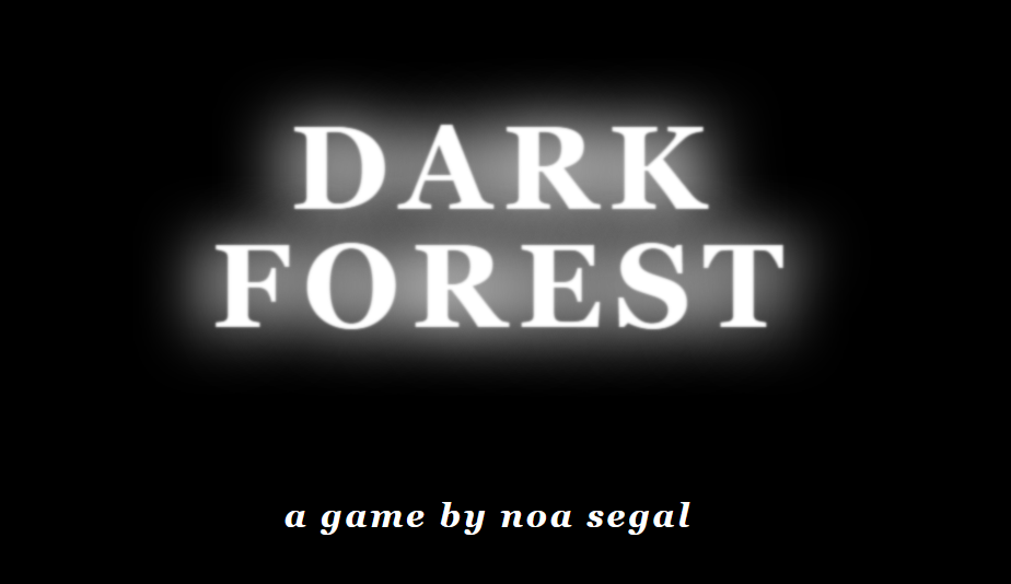 Dark Forest by Noa Segal