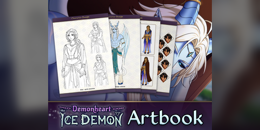 Cover image for [DLC] Demonheart: The Ice Demon - Artbook