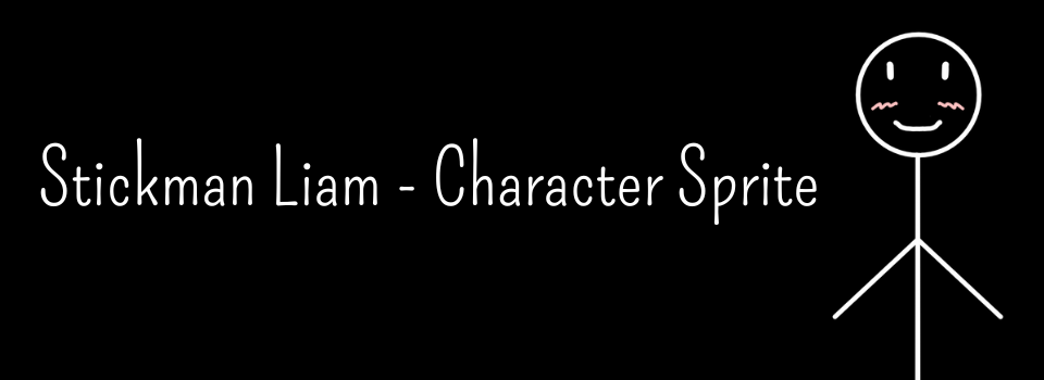Stickman Liam - Visual Novel Character Sprite