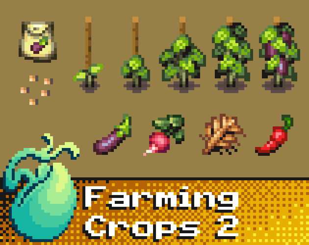 Slicing, Recolor, and (Giant) Zucchini Update 2.0 Pixel Art Icon