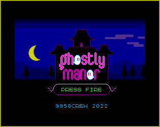 ghostly manor MSX 2+