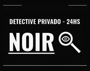 Detective Privado 24hs NOIR   - Juego de rol Noir en formato tarjeta de negocios. 
