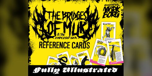 Cover image for The Bridges of Múr and the Endless Sea - Reference Cards
