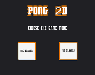Pong 2D