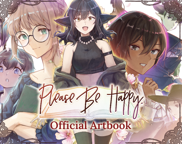 Typo Fixes - Please Be Happy - Official Artbook by Studio