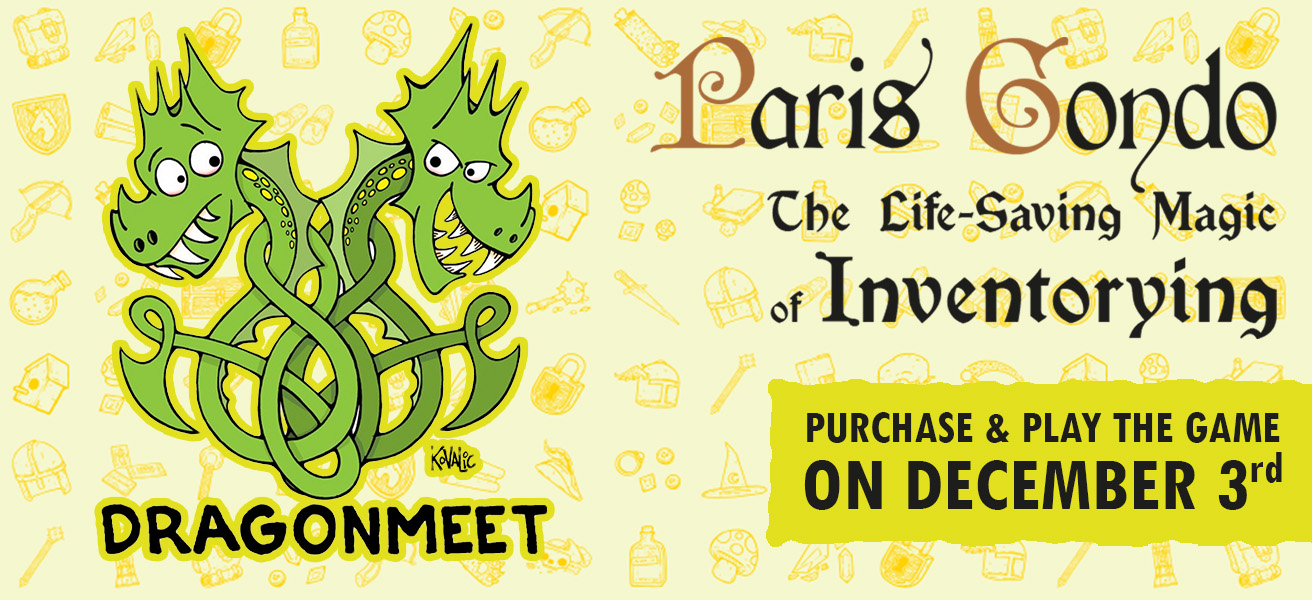 Come purchase and play Paris Gondo at London's Dragonmeet on December 3rd