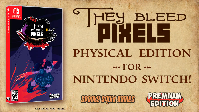 They Bleed Pixels Physical Edition for Nintendo Switch! - They ...