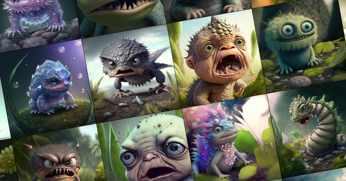 Baby Monsters 2 - RPG Fantasy Character Icons
