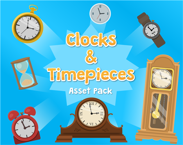 Clocks&TimepiecesAssetPack