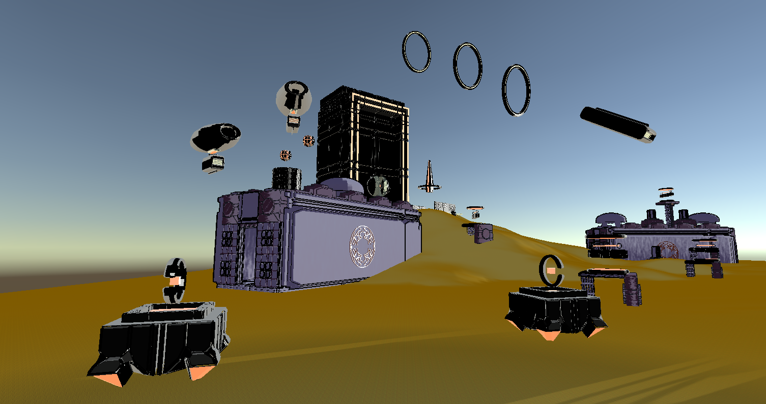 DEMO: Robot Fighting Hovercrafts