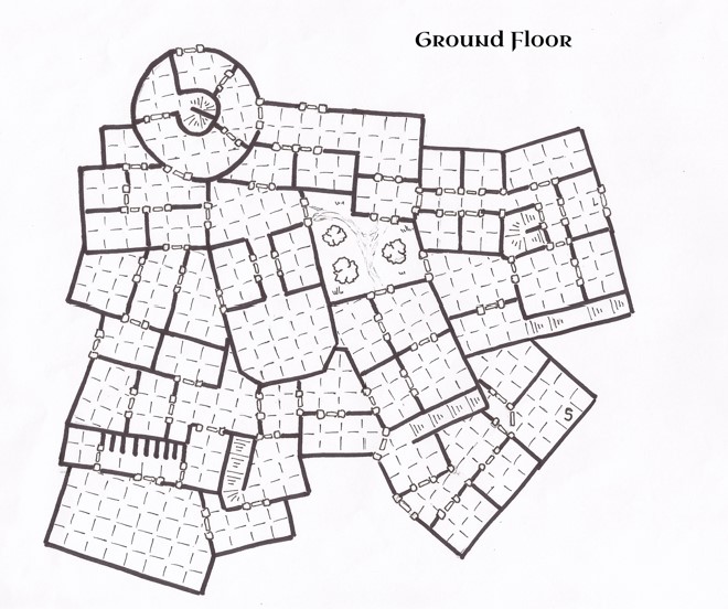 Cover image for He Built a Crooked House